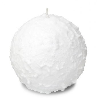 Pl bílá svíčka koule sněhové koule