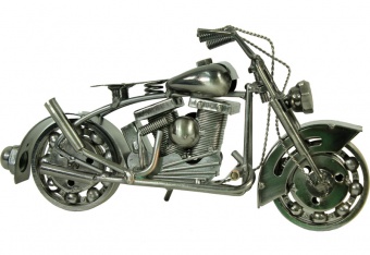 Pl kovový motocykl 30 cm