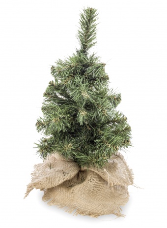 Pl vánoční stromeček, malá juta 40 cm
