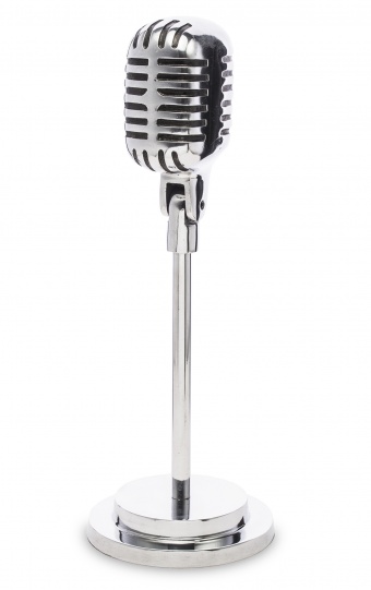 Dekorativní mikrofon